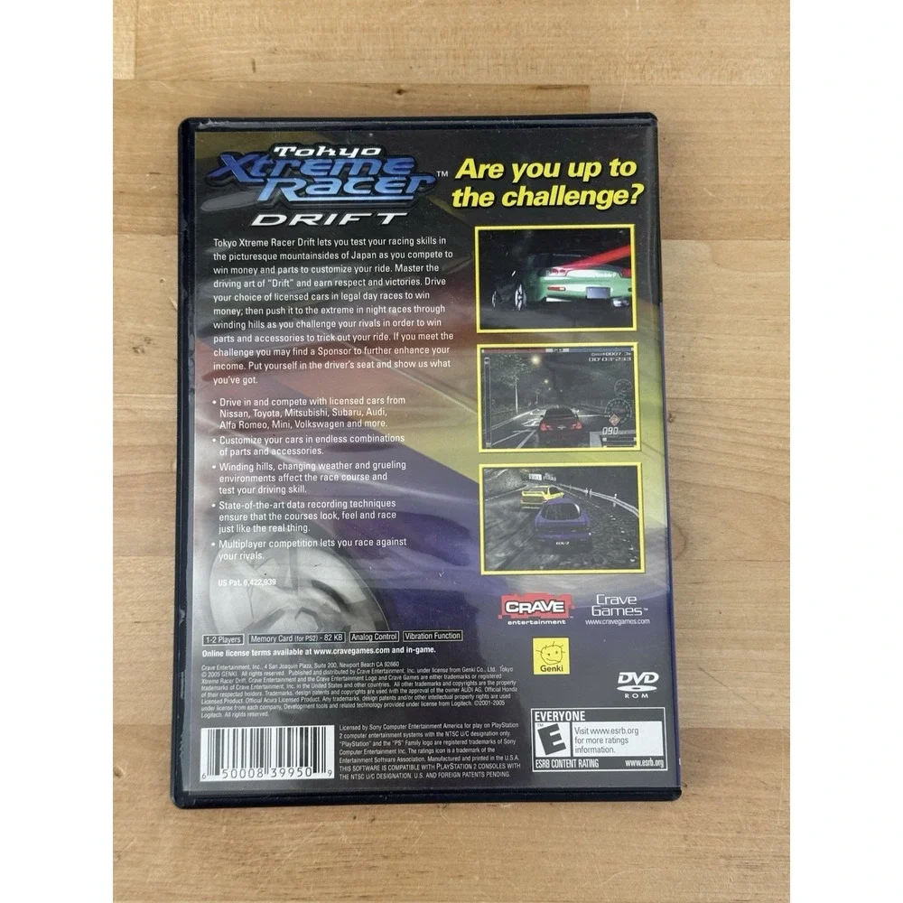 Tokyo Xtreme Racer DRIFT PS2 CIB PlayStation‎ 2 2006
